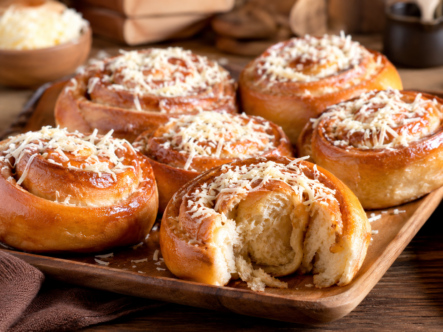 Pan de queso suave y esponjoso