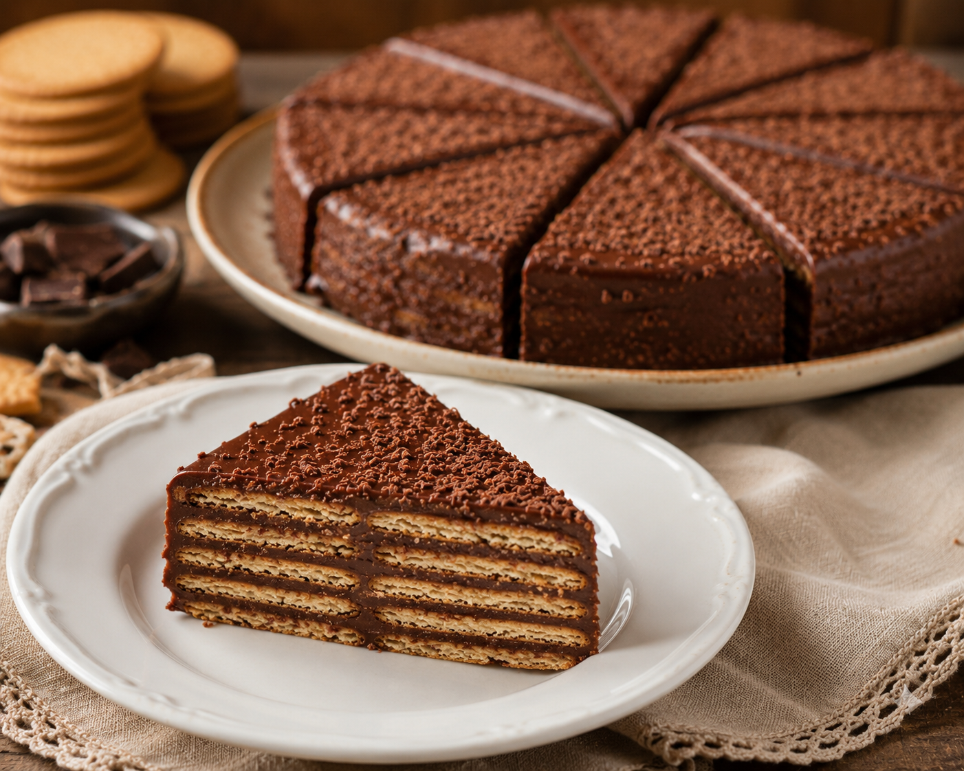 Marquesa de chocolate venezolana